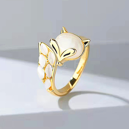 Fox Brass Cuff Rings for Women FS-WG65E53-01-1