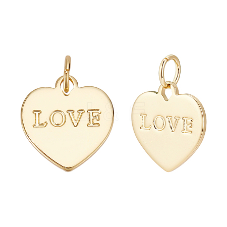 16Pcs Brass Charms KK-ME0002-15-1