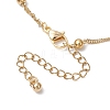 304 Stainless Steel Singapore Chain Bracelets Making AJEW-JB01307-01-3