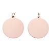 Ion Plating(IP) 304 Stainless Steel Pendants LS-STAS-I311-06RG-1