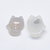 Natural White Agate Pendants G-T122-16E-2