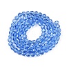 Transparent Glass Beads X-EGLA-A035-T8mm-D14-2