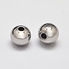 Rack Plating Brass Round Spacer Beads X1-KK-I601-6mm-P-RS-1