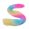 Transparent Gradient Color Glass Beads Strands LS-GLAA-G101-2mm-10-2