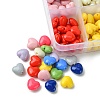 200Pcs 10 Colors Opaque Acrylic Beads OACR-FS0001-44-3