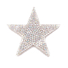 Glitter Hotfix Rhinestone RGLA-WH0001-01-1