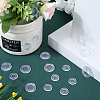 Gorgecraft 80Pcs 2 Style PVC Anti Slip Pads for Glass Table Top KY-GF0001-46-4