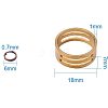 Iron Split Rings Sets IFIN-PH0001-11-6mm-2