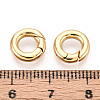 Brass Spring Gate Rings KK-T078-20G-01-3
