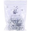 Iron Swivel Clasps with Key Rings IFIN-PH0023-12P-7