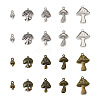 Elecrelive 80Pcs 10 Style Alloy Pendants FIND-EL0001-08-11