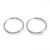 Non-Tarnish 304 Stainless Steel Huggie Hoop Earrings EJEW-L256-02F-P-1