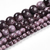 Baking Paint Glass Beads Strands DGLA-N003-8mm-C09-2