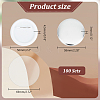 DIY Sublimation Blank Flat Round Brooch Pin Making Kit DIY-WH0430-387B-2