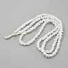 Plastic Beads Cord OCOR-WH0082-252-1