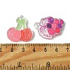 Transparent Acrylic Pendants SACR-P032-04-3