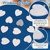 200Pcs Mirror Effect Acrylic Sew on Rhinestone DIY-PH0021-95A-4