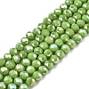 Electroplate Glass Beads Strands LS-EGLA-A044-P4mm-B30-1