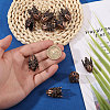 2 Bags Alloy Bead Caps FIND-PH0038-39R-3