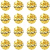 30Pcs Alloy Rhinestone Beads FIND-YW0009-05-1