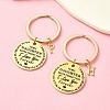 Valentine's Day Brass & 201 Stainless Steel Keychain KEYC-YW00097-01-6