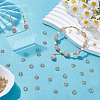 100Pcs Long-Lasting Plated Brass Fancy Bead Caps KK-UN0006-18-2