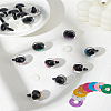 Half Round Resin Doll Craft Eye FIND-LP0003-90-1