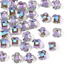 30Pcs Electroplate Glass Beads EGLA-YW0006-16G-1