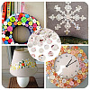 45Pcs 3 Style 4-Holes Shell Buttons BUTT-TA0001-27-10
