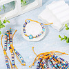 Handmade Polymer Clay Bead Bracelets Making AJEW-TAC00107-6