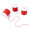 3 Rolls 3 Styles Round Nylon Braided Cord NWIR-TADJ0001-03B-2