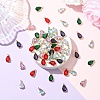 5Pcs Transparent Glass Charms GLAA-YW0004-41A-5