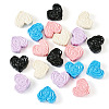 20Pcs 5 Colors Opaque Spray Painted Acrylic Beads OACR-TA0002-76-3