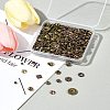 15 Styles Tibetan Style Alloy Spacer Beads Set DIY-FS0007-16-10