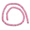 Dyed Synthetic Imperial Jasper Beads Strands G-A272-C06-01-5
