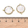 Rack Plating Brass Micro Pave Colorful Cubic Zirconia Connector Charms CU-CBA01AA-22G-3