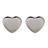 Tarnish Resistant 304 Stainless Steel Ear Studs X-STAS-I071-17P-4