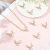 10Pcs Brass Micro Pave Cubic Zirconia Pendants FIND-BBC0004-28A-01-4