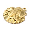 Rack Plating Brass Pendants KK-A229-28G-2