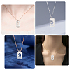 10Pcs 10 Style 201 Stainless Steel Pendants STAS-UN0026-25-6