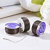3 Rolls Special Coated Nylon Beading Threads for Seed Beads OCOR-PA0001-02A-4