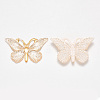Transparent Acrylic Pendants X-TACR-R140-08A-2
