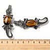 Dual-use Items Alloy Crocodile Brooch JEWB-C026-01E-AS-3