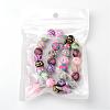 12mm Mixed Handmade Polymer Clay Round/Ball Beads X-FIMO-12D-4