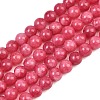 Dyed Natural White Jade Beads Strands GG-CBAD029-A10-8mm-2