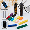2Pcs 2 Styles Stainless Steel Perfume Bottle Necklaces NJEW-FH0001-30B-4