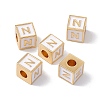 Rack Plating Brass Enamel Beads KK-B060-04G-04N-3