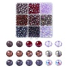 9 Styles Glass Beads EGLA-YW0003-83-1