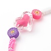 Polymer Clay Beaded Mobile Straps HJEW-JM00463-4