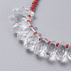 Glass Seed Beads Anklets AJEW-AN00277-04-2